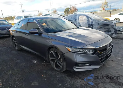 2018 Honda Accord Sport from USA, damaged, VIN 1HGCV1F36JA214350